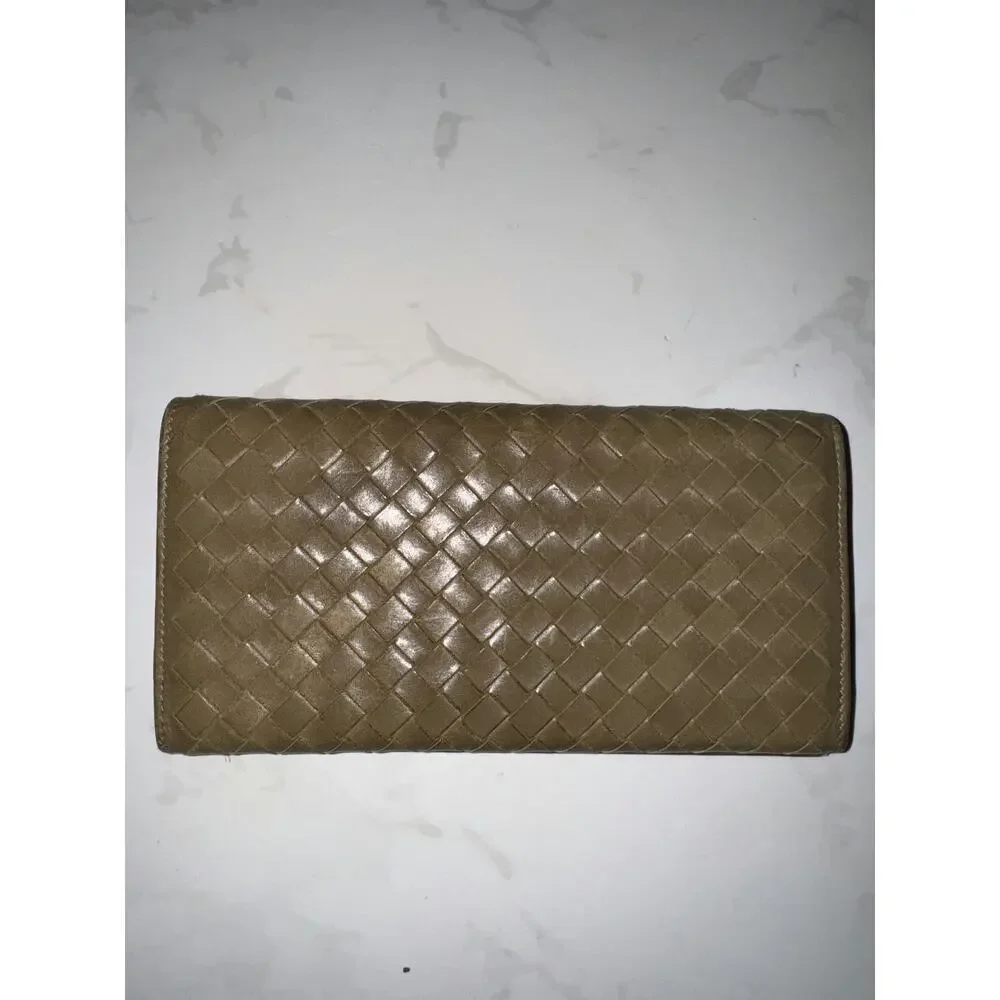 Bottega Veneta Intrecciato Long Wallet - Good Condition